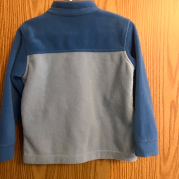 Columbia Two-Tone Blue Fleece Jacket - Picture 3 of 4